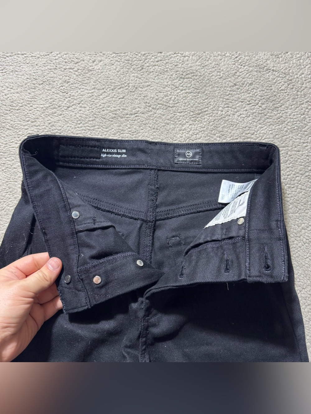 Adriano Goldschmied Jeans Womens 25R Alexxis Slim High Rise Vintage Slim 25x28.5 - Picture 5 of 15